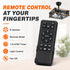 Remote control with 6 speeds reverse mode light and timer