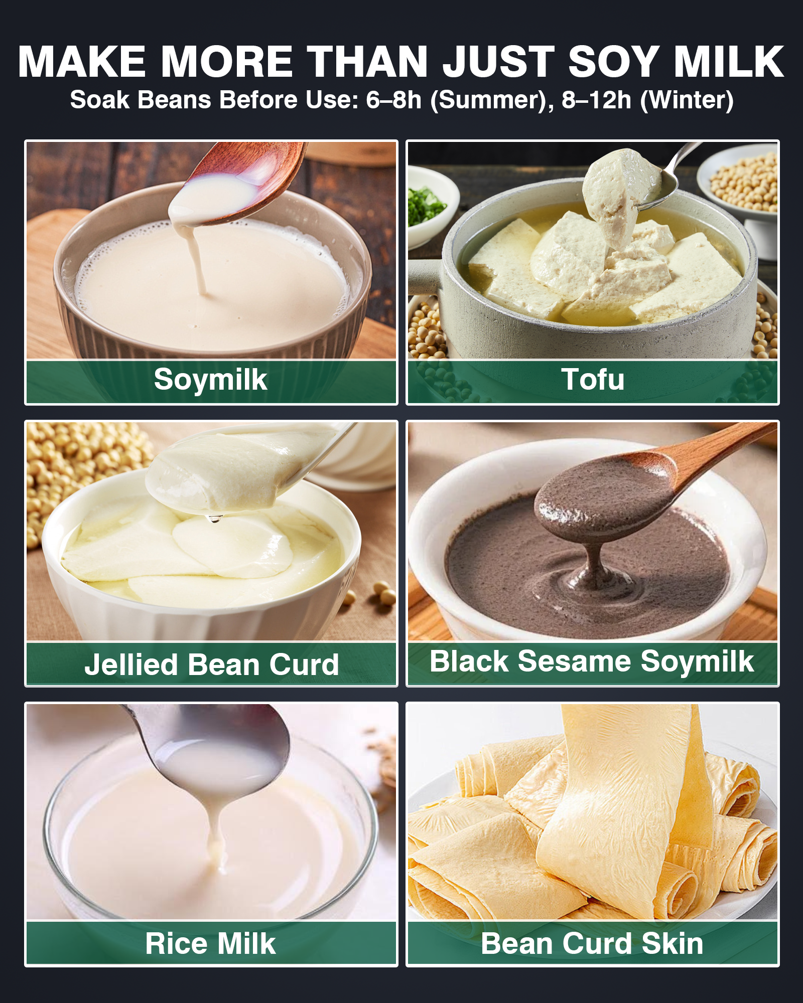 WantJoin Commercial Soy Milk Maker, 25KG/H High Output Automatic Soybean Machine, 2800RPM Pure Copper Motor with Slag Separation, Stainless Steel for Soymilk Nut Milk Rice Milk Tofu, Restaurant