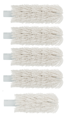 5 Brushes for Wantjoin Wine Glass Polisher Machine Replacement