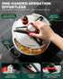 WantJoin 6Qt Pressure Cooker - 3-In-1 Stainless Steel Pressure Canner Compatible with Gas & Induction Cooker,Protective Devices,Canner Rack Included