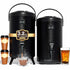 Insulated Beverage Dispenser Stainless Steel Silver 3.2Gal,1 Pack