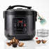 WantJoin Black Garlic Fermenter 5L - Full Automatic Intelligent Control Black Garlic Maker，360°EVEN DRY Heating，Makes Up to 4 LBS Black Garlic Fermenter Machine, For Multi Clove & Whole Clove Garlic