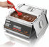 WantJoin Chocolate Tempering Melting Machine 2-Tank 1/3 Size 18Lbs Capacity
