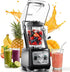 WantJoin Commercial Blender- 80Oz Quiet Shield Smoothie Blender, 1600W Professional Ice Crusher with 6 Blades & 15 Speeds, High-speed Ice Drink Maker for Restaurant Café Home, Dishwasher Safe