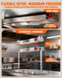WantJoin Commercial Food Heat Lamp - 36‑Inch 1050W Stainless Steel Stand or Hanging Mode Food Warmer Lamp, 110V Electric Strip Heater Overhead Lighting for Cafeteria, Buffet & Kitchen Counter