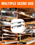 WantJoin Commercial Food Heat Lamp - 36‑Inch 1050W Stainless Steel Stand or Hanging Mode Food Warmer Lamp, 110V Electric Strip Heater Overhead Lighting for Cafeteria, Buffet & Kitchen Counter