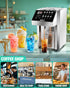 WantJoin Fructose Dispenser - 16 Weight Settings Automatic Syrup Dispenser Machine Commercial 8L/8.5Qt Quantitative Machine for Beverage with Measuring Cup Mixing Stick Bubble Tea Equipment, 350W